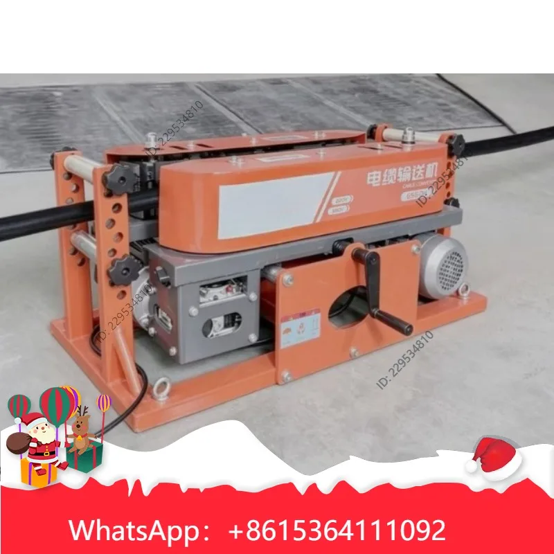Cable conveyor joint control frequency conversion speed regulation traction pay-off high-power bridge pay-off cable laying