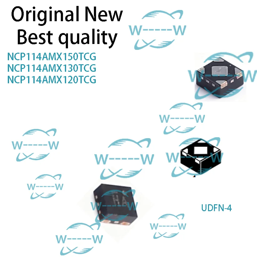 NEW(10-50 PCS) NCP114AMX150TCG NCP114AMX130TCG NCP114AMX120TCG NCP114AMX150 NCP114AMX130 NCP114AMX120 UDFN-4 ic chip NCP114