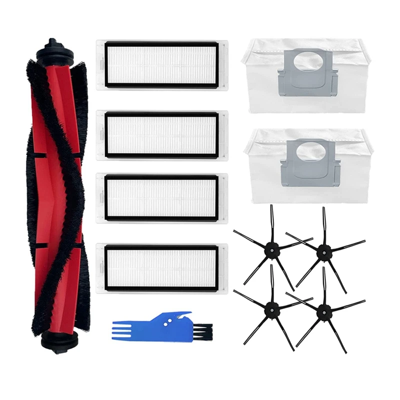 Set di parti di ricambio per accessori per aspirapolvere robot Roborock Q5 Q5+ Sostituisci gli accessori del sacchetto per la polvere del filtro della spazzola principale