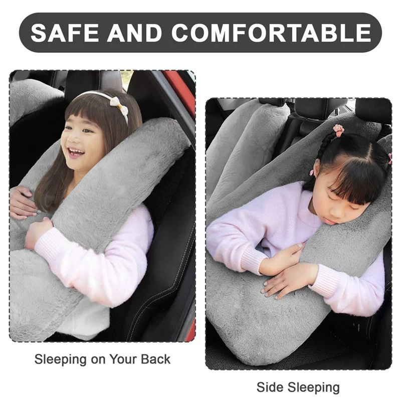 Travel Pillow, Children's Travel Pillow, Multifunctional Car U-Shaped Pillow,Rear Seat Supports Head And Body