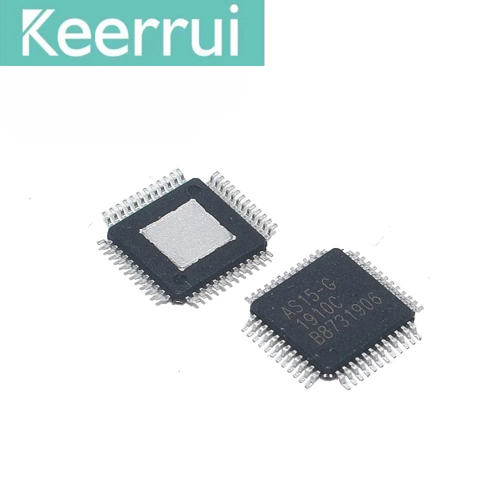 100piece NeOriginal AS15-F AS15F AS15-G AS15G AS15-U AS15U QFP48 AS15 Original LCD chip E-CMOS