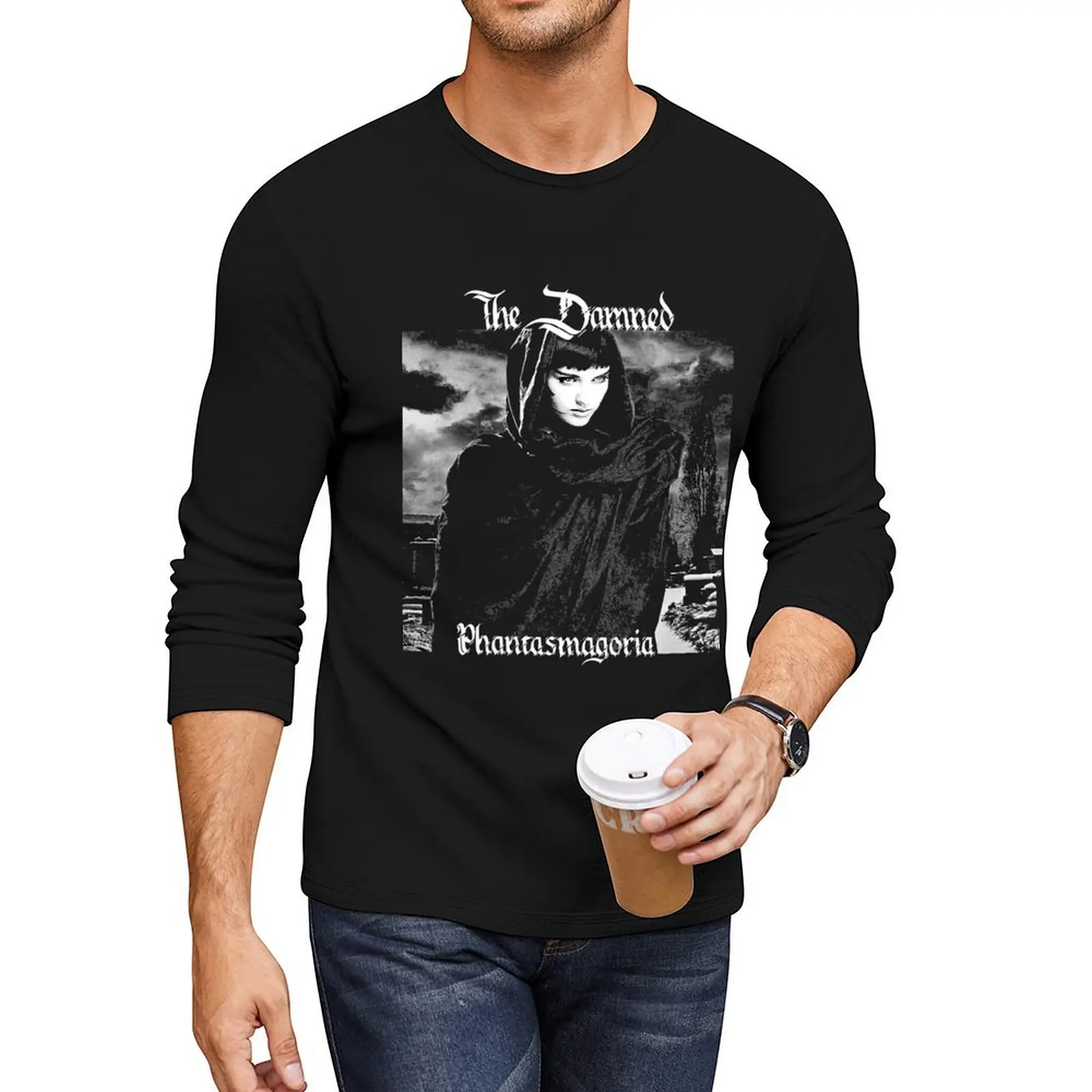 

The damned phantasmagoria Long T-Shirt tees Aesthetic clothing Tee shirt custom t shirts heavyweight t shirts for men