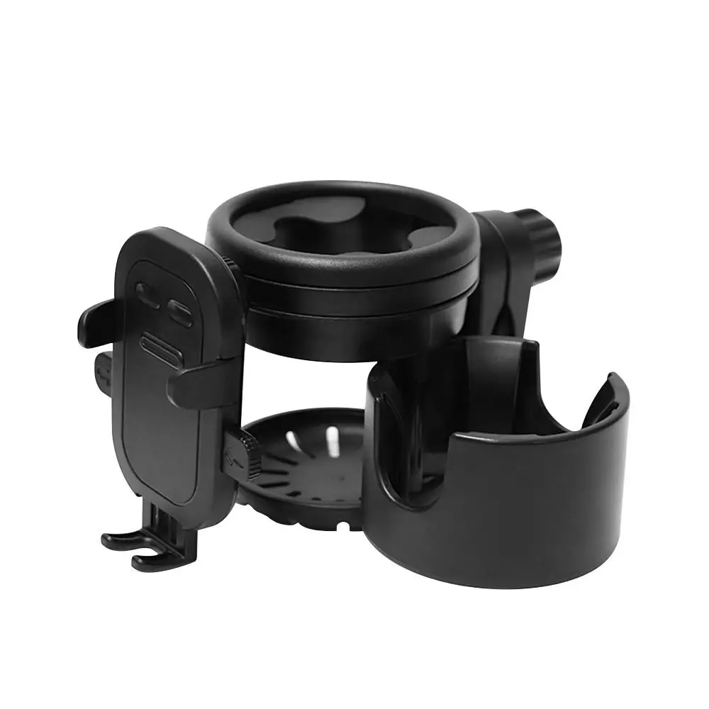 Anti-slip Baby Stroller Cup Holder Adjustable Rotatable Cup Stand Coffee Drink Water Bottle Holder Easy To Install