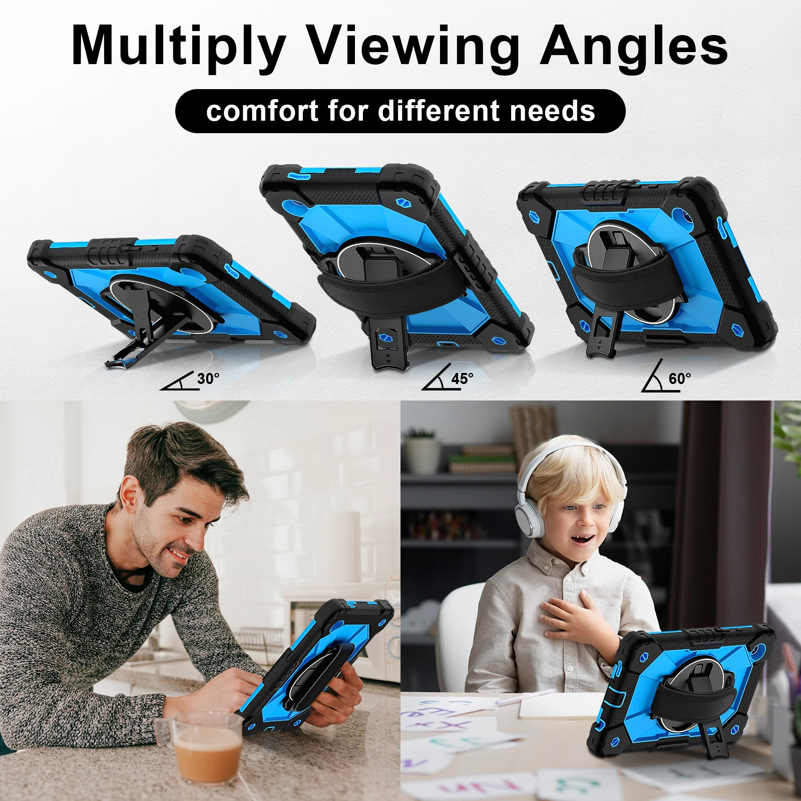 360 degree rotate stand Kids Case For Tablet case for Samsung Galaxy Tab A11 8.7
