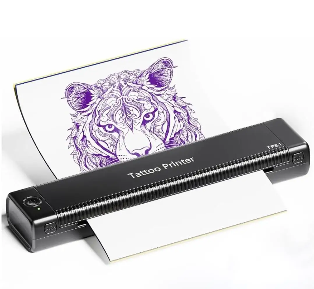 Mini A4 Por   Thermal Printers Wireless Travel A4 Printers Photo/File/Tattoo Printing Machine for Office/Business