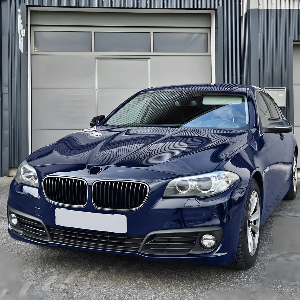 For BMW 5 Series F10 F11 2011-2017 LED Light Kidney Grille Car Front Bumper Racing Grill Accessories