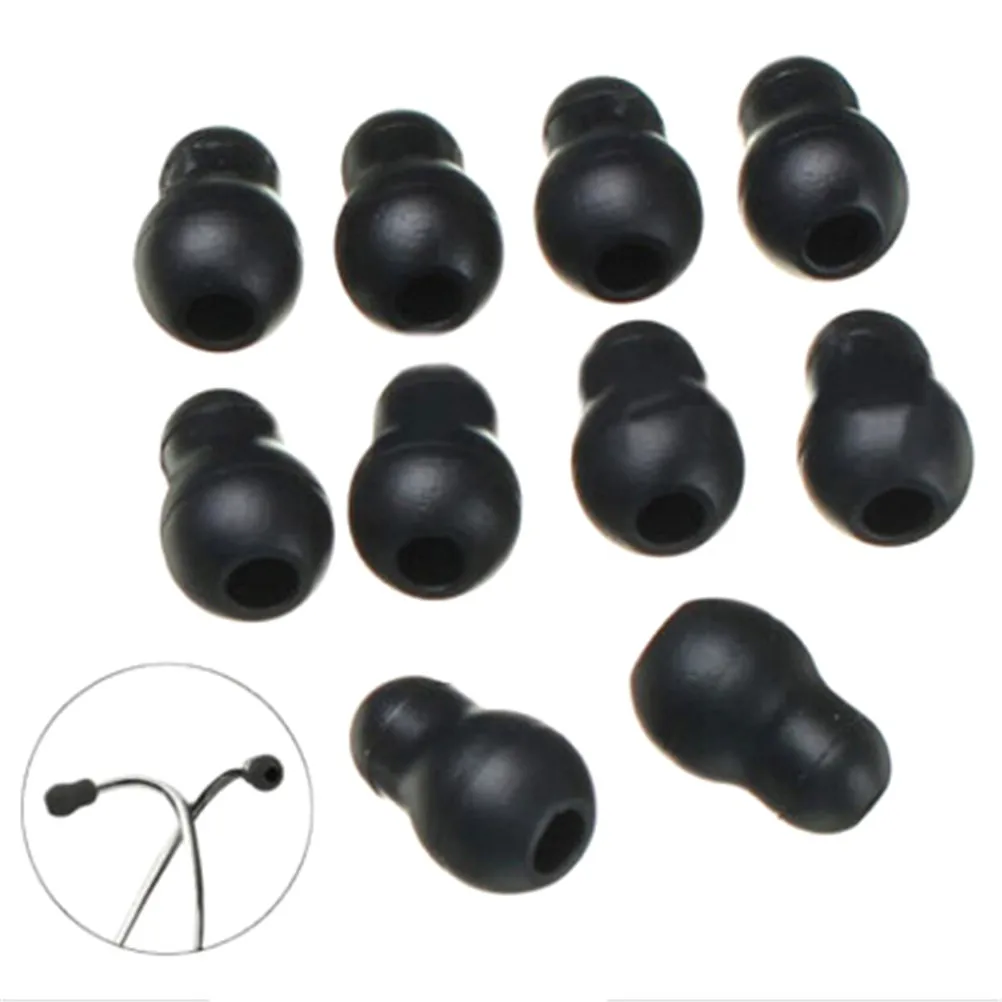 10pcs/bag Ear Plug Soft Silicone Gourd-shaped Earplug For Littmann Stethoscope Earpieces Earbud Stethoscope Accessories