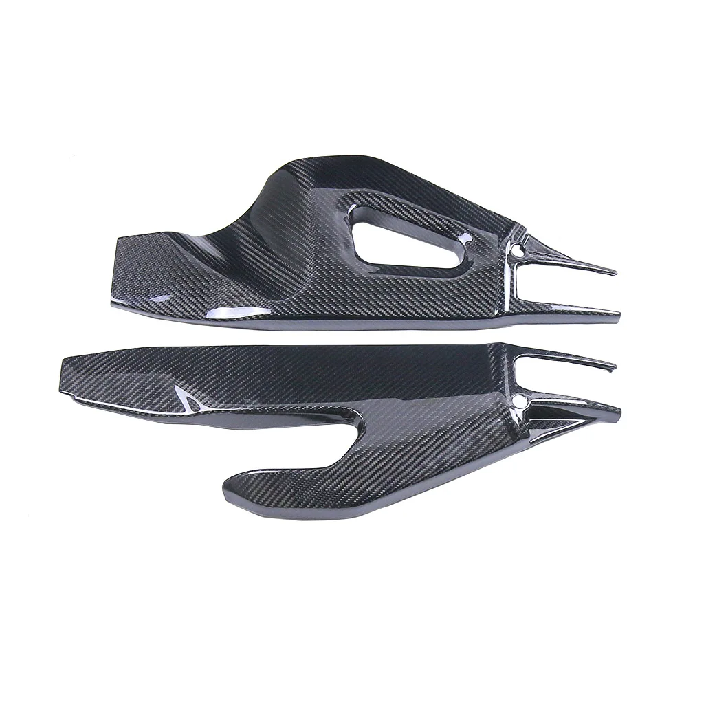 For Aprilia RSV4 Real Carbon Fiber Swingarm Cover Swing Arm Protector Motorcycle Rear Swing Arm Guard Modification Parts