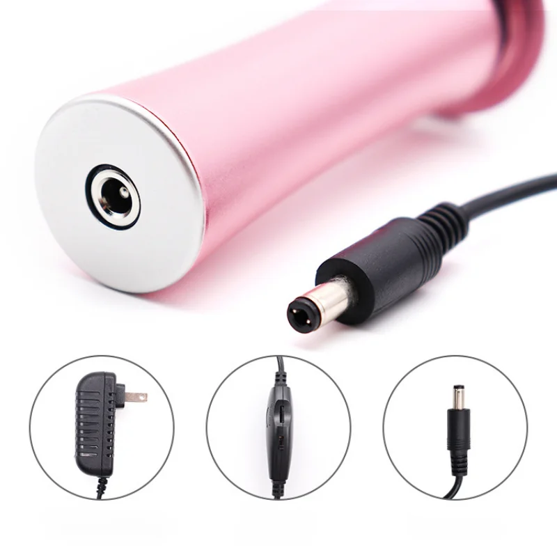 BXA Lima eléctrica para pies, removedor de cutículas, callos, máquina de pedicura, herramientas de pedicura inalámbricas USB, cuidado del talón del pie con papel de lija