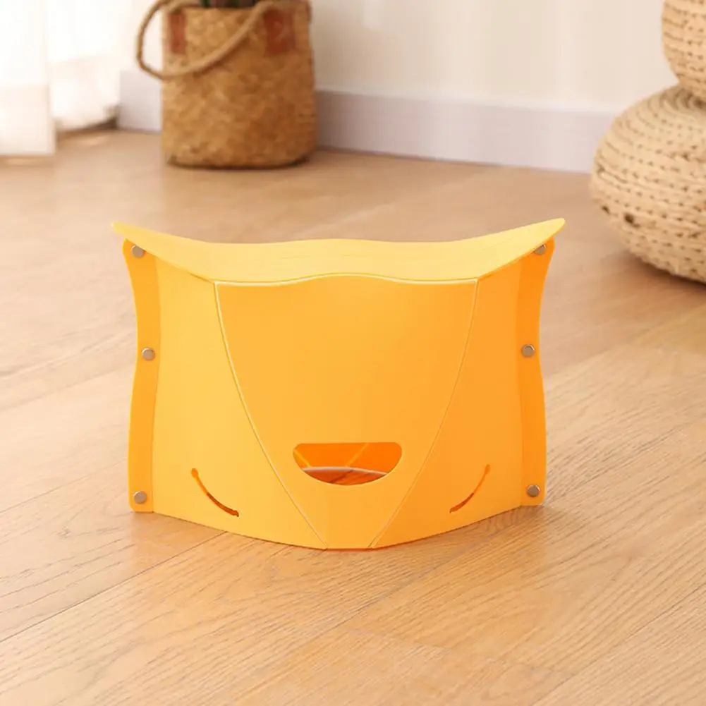 Folding Bench Stool Lightweight Plastic Bench Portable Folding Stool Outdoor Chair High Durability Camping Seat Lightweight