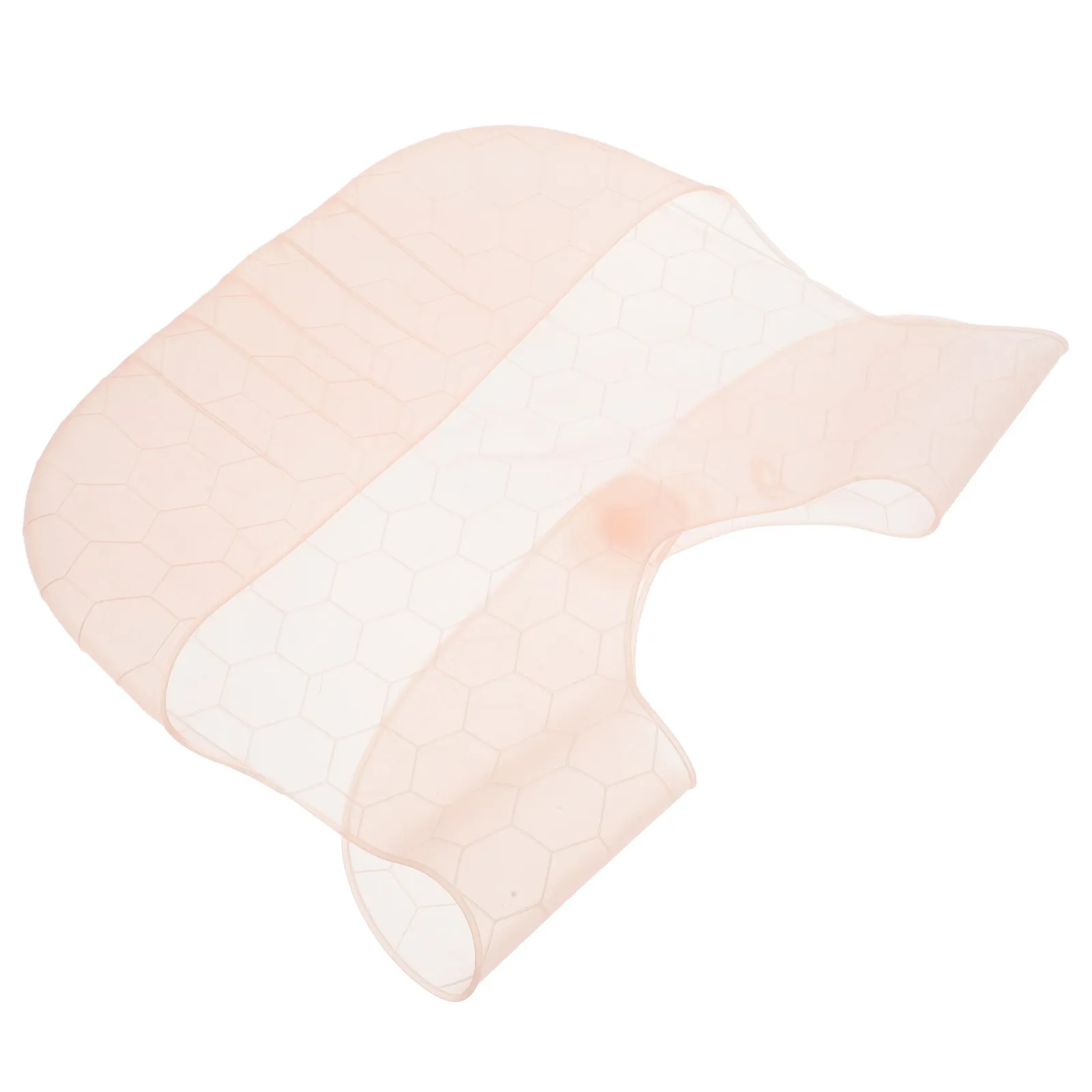 

Apron Baby Bib Pocket with Food Catcher Bandana Drool Bibs for Eating Pink Newborn