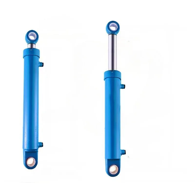 Hydraulic cylinder 8 tons bidirectional earring telescopic lifting HSG80