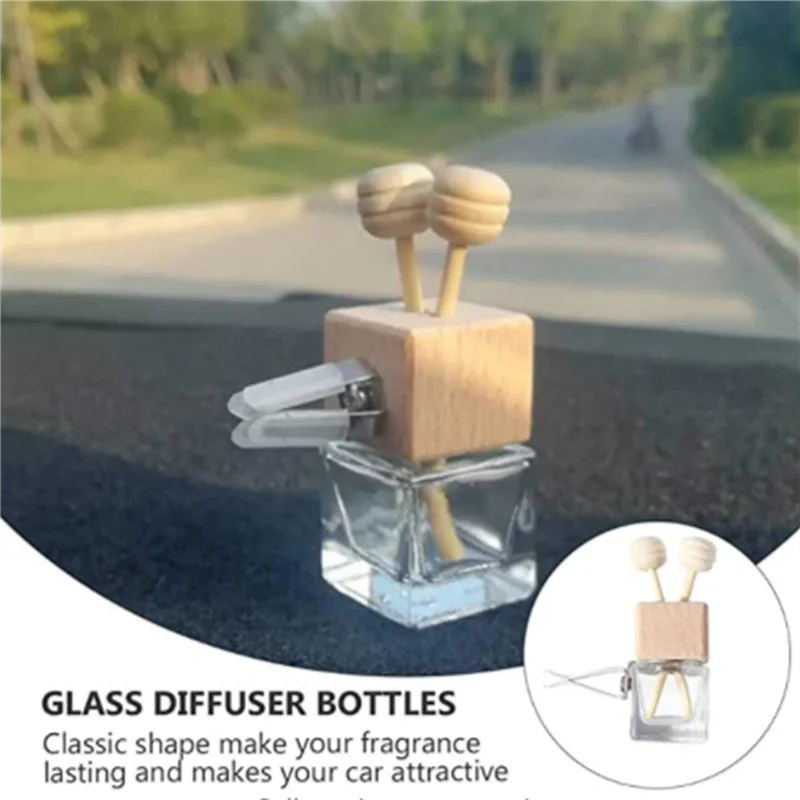 UNCL 50 قطعة سيارة العطور تنفيس كليب السيارات منفذ الهواء زجاجة عطر إزالة الرائحة زيت طبيعي الناشر رائحة العطر الناشر