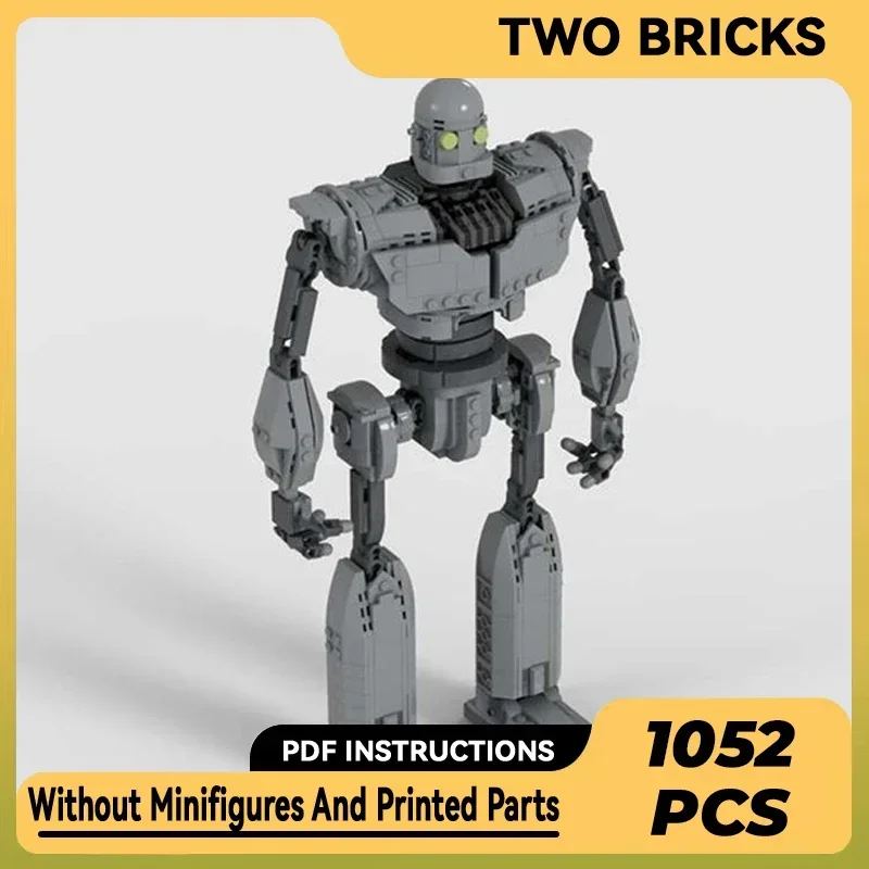 

Moc Building Bricks Famous Movie Model The Iron Giant Soldier Technology Modular Blocks Gifts Christmas Toys DIY Sets Assembly