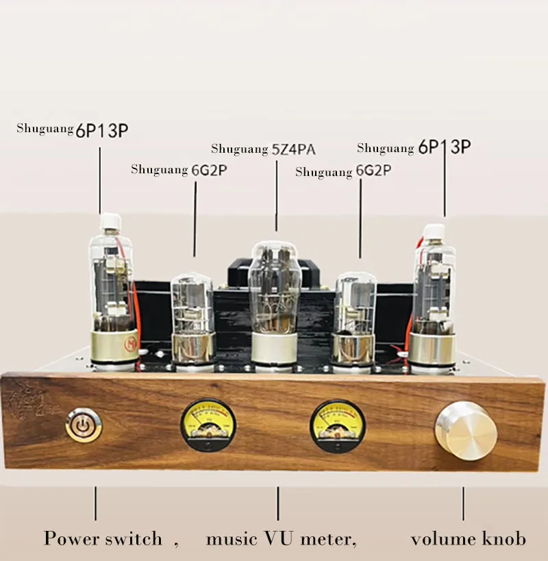 Aiyima Smsl 6P 13P Klasse Een Vacuümbuizenversterker 8W 8W 8W Pure Handgemaakte Las Bluetooth Eindversterker Audio