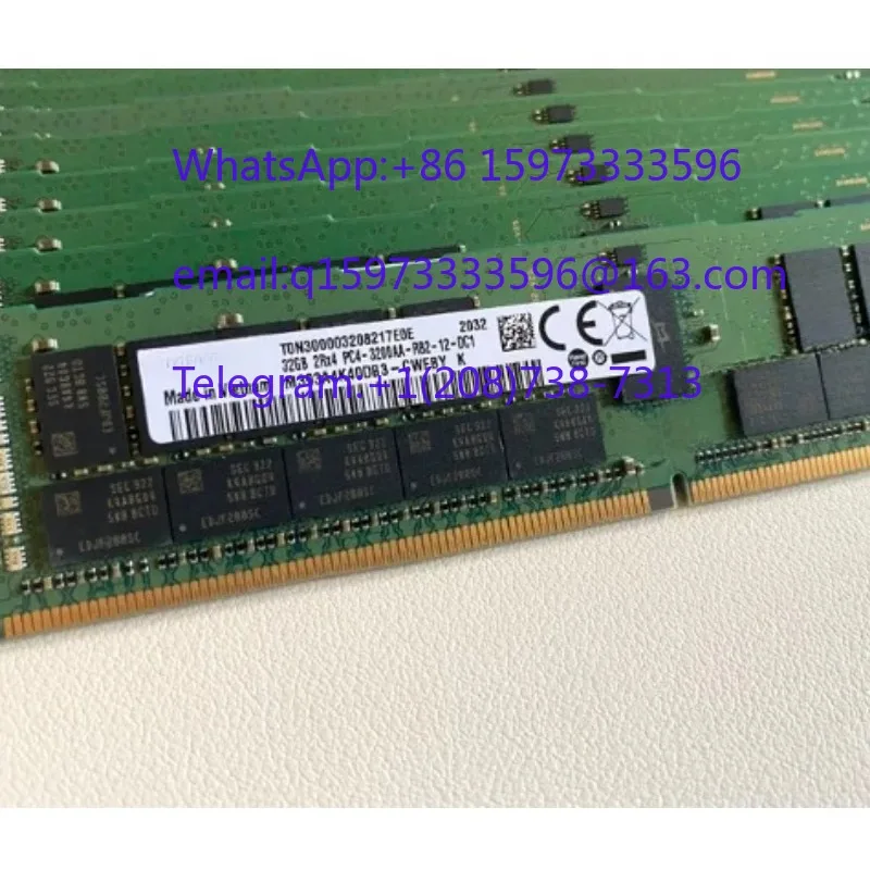 Multi-spec DDR4 ECC REG 32G Server RAM 2400/2666/2933/3200 High Performance Memory Stick