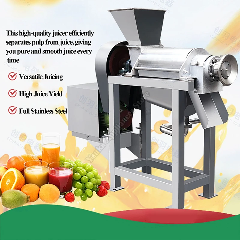 Juicer Machine Heavy Duty Commercial High Yield for Busy Juice Bars Restaurants Cafes