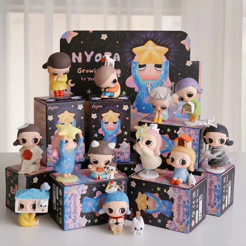 

Nyota Growing Up By Your Way Series 100% Original Blind Box Toys Guess Bag Mystery Box Mistery Caixa Action Figure Surpresa
