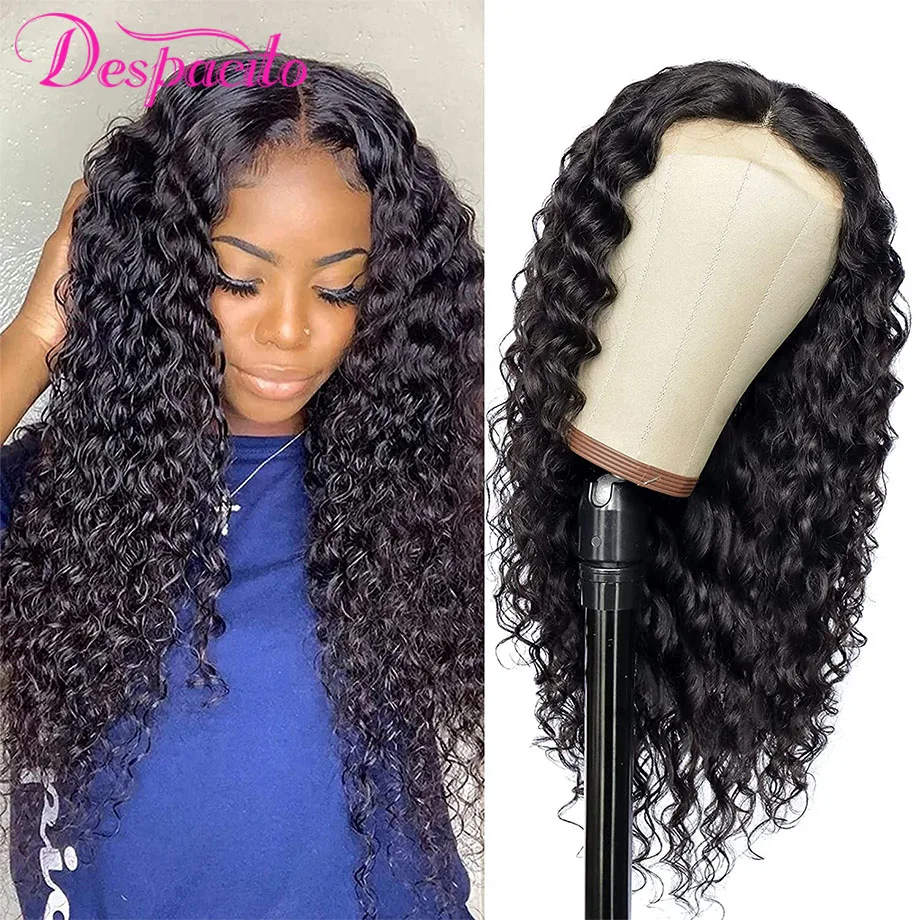 13x4 Curly Lace Front Human Hair Wig Kinky Curly Frontal Wig 13x6 HD Lace Wigs Wet and Wavy 4x4 Closure Wigs On Sale Despacito