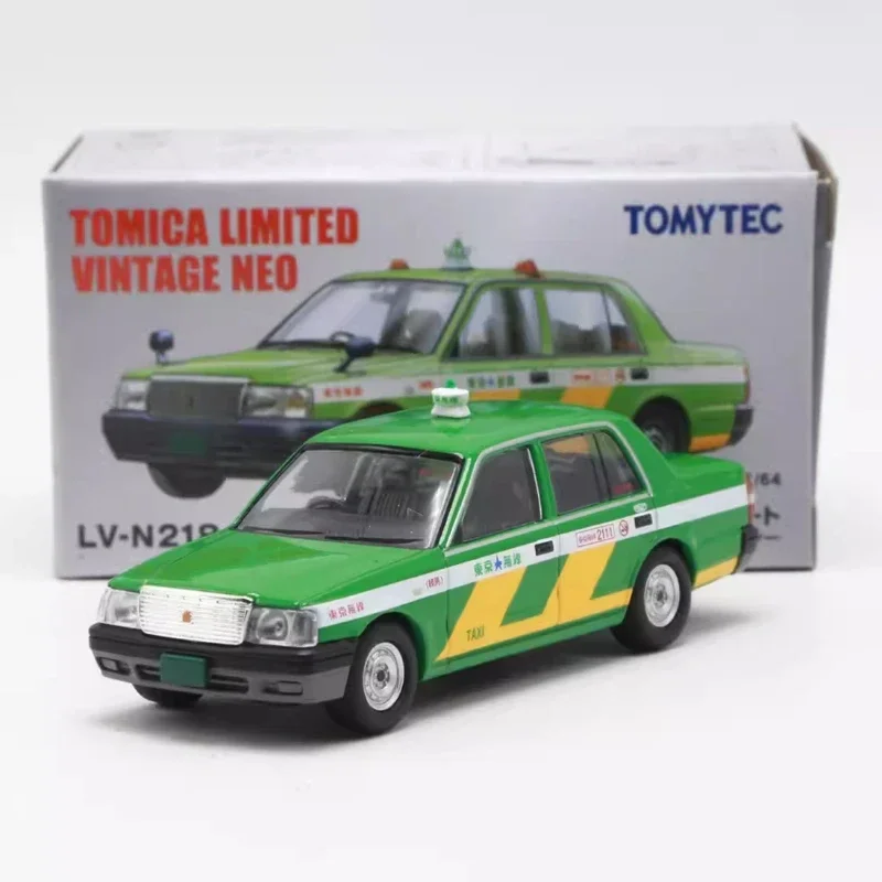 TAKARA TOMY TOMYTEC Tomica 1/64 TLV-N218a TLV-N218b TOYOTA CROWN COMFORT Taxi Legering Speelgoed Motor Diecast Metaal Model Geschenken