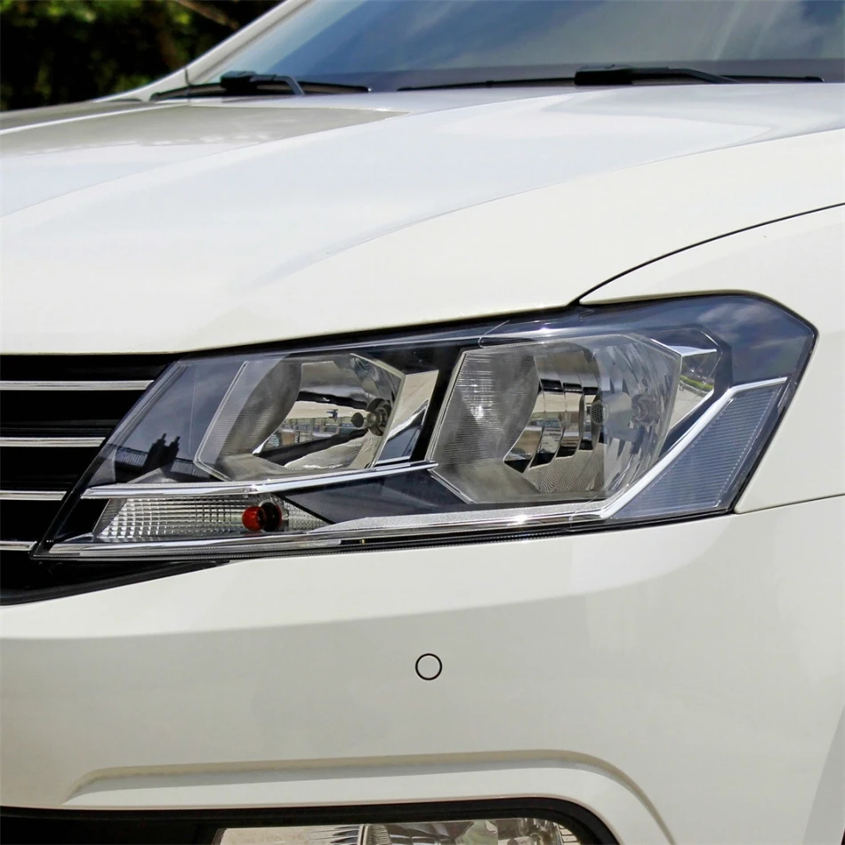For Volkswagen VW Lavida 2015 2016 2017 Car Acccessories Lampshade Headlights Cover Car Front Headlight Lens Cover Lights Shell