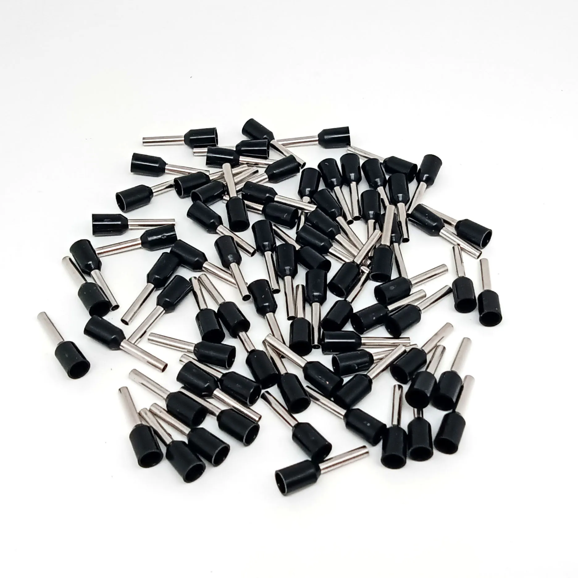 100PCS Of Bags VE Tubular Electrical Wire Connector Insulated Crimp Terminals Assortment Wire Terminal Connector Cable Terminals