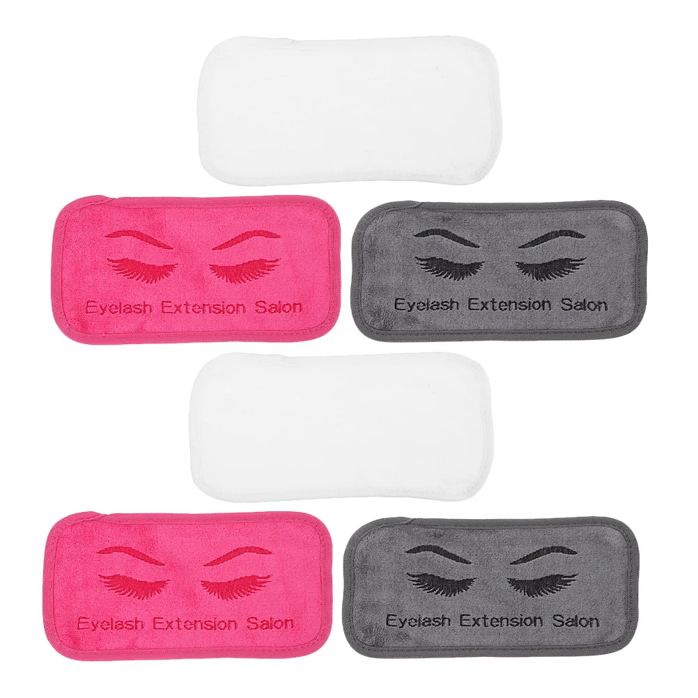 

6Pcs Eyelash Extension Forehead Pads Soft Comfortable Reusable Lash Grafting Tools Easy Clean Multifunctional Beauty Supplies