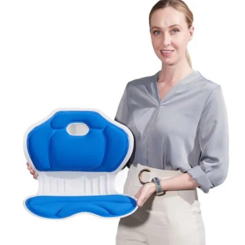 Orthopädischer Bürostuhl mit Kissen