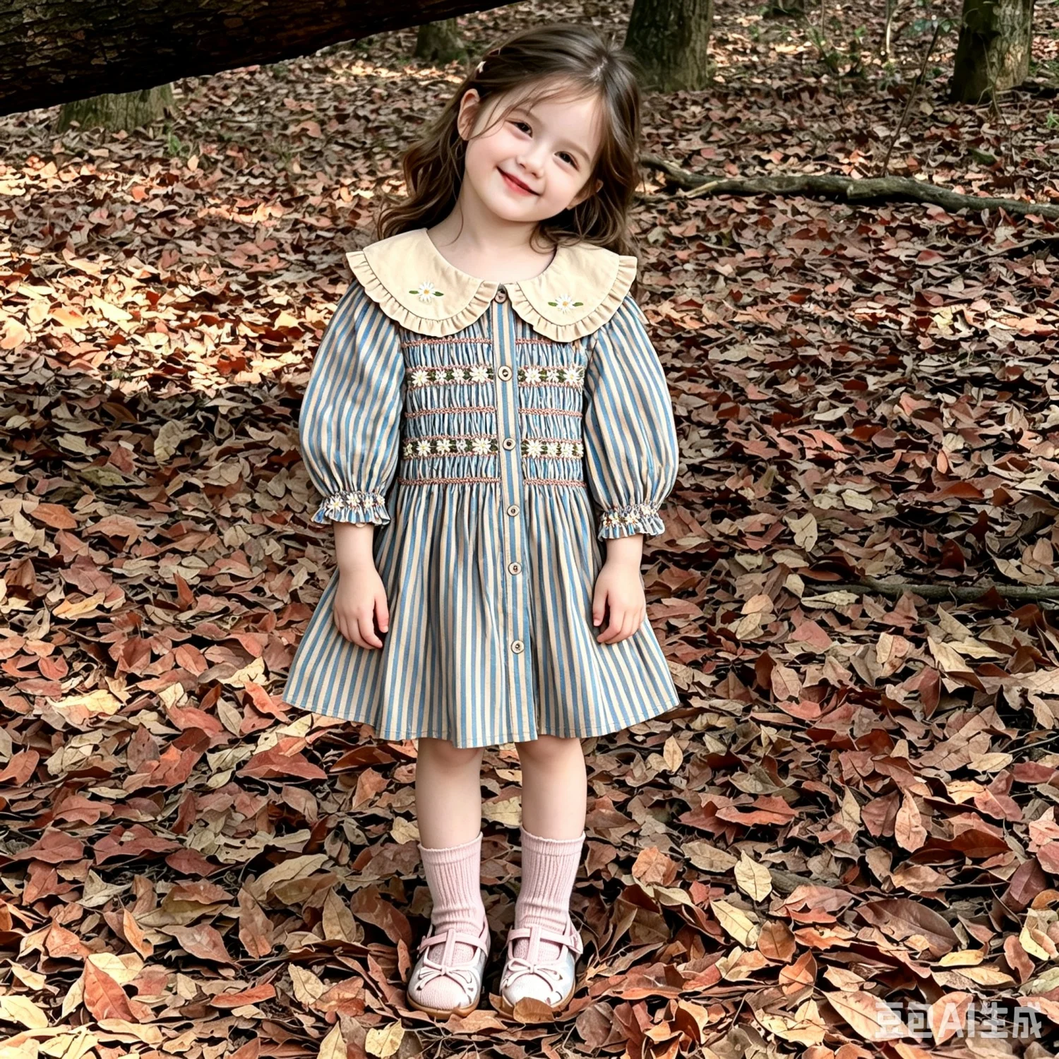 Girls Summer Dress for Eid Vintage-Style Embroidered Smocked Puff-Sleeve Princess Dresses Korean Children’s Clothing 2026 News