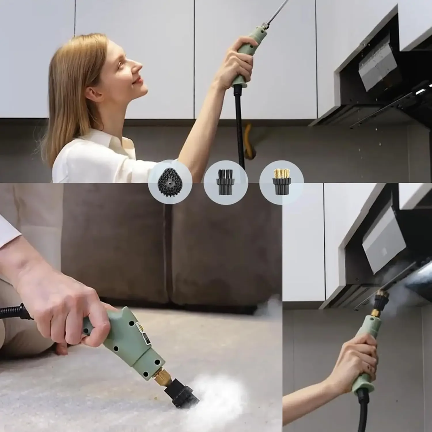 Household Multi-Functional Portable High Temperature High Pressure Steam Cleaner