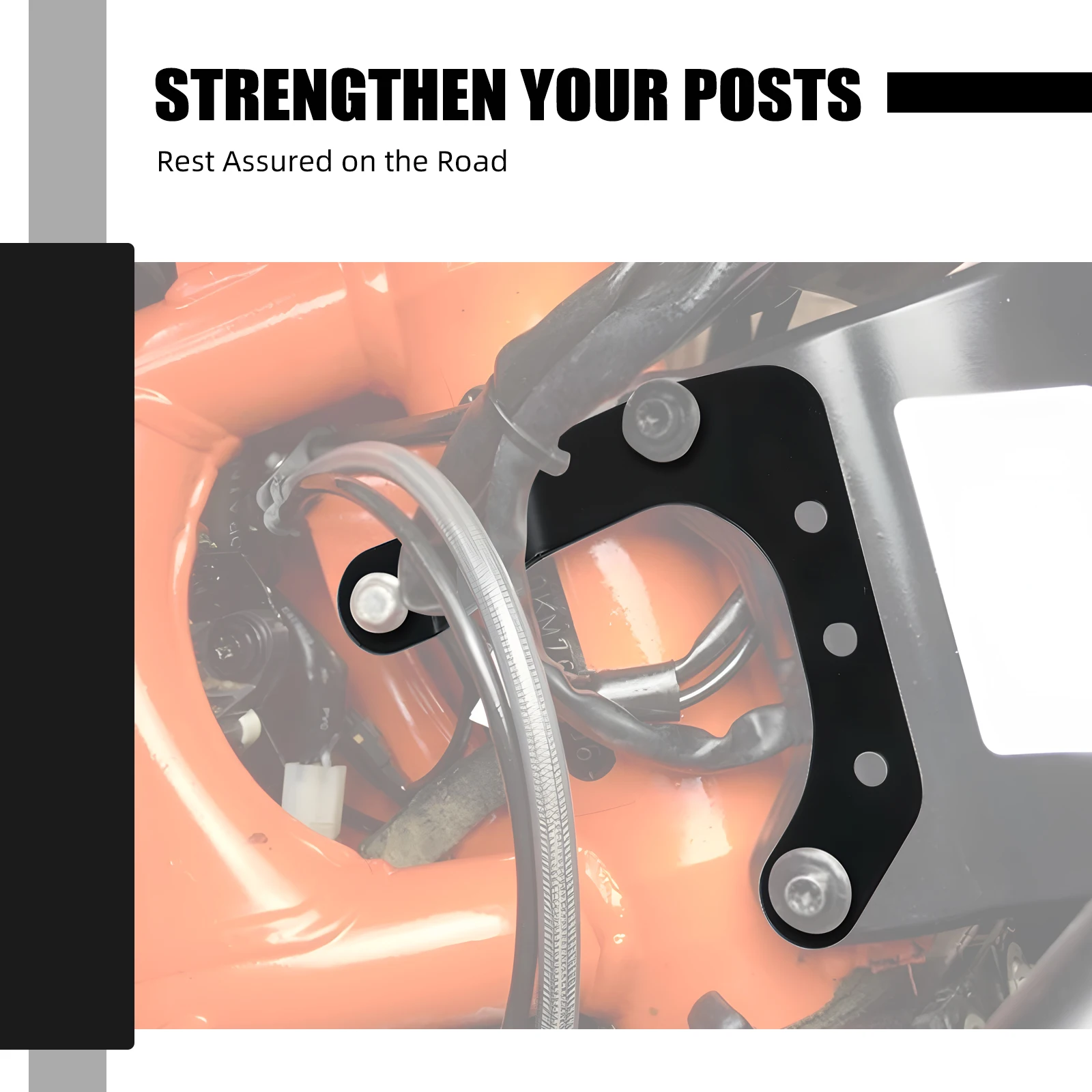 

For KTM 790 890 Adventure 2018-2022 2019 2020 2021 Motorcycle Neck Brace Headlight Reinforcement Brackets