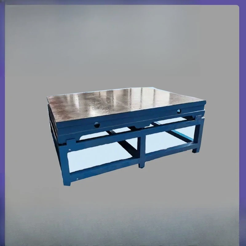 T-slot platform, plate scribing welding inspection tool, precision leveling of workbench station