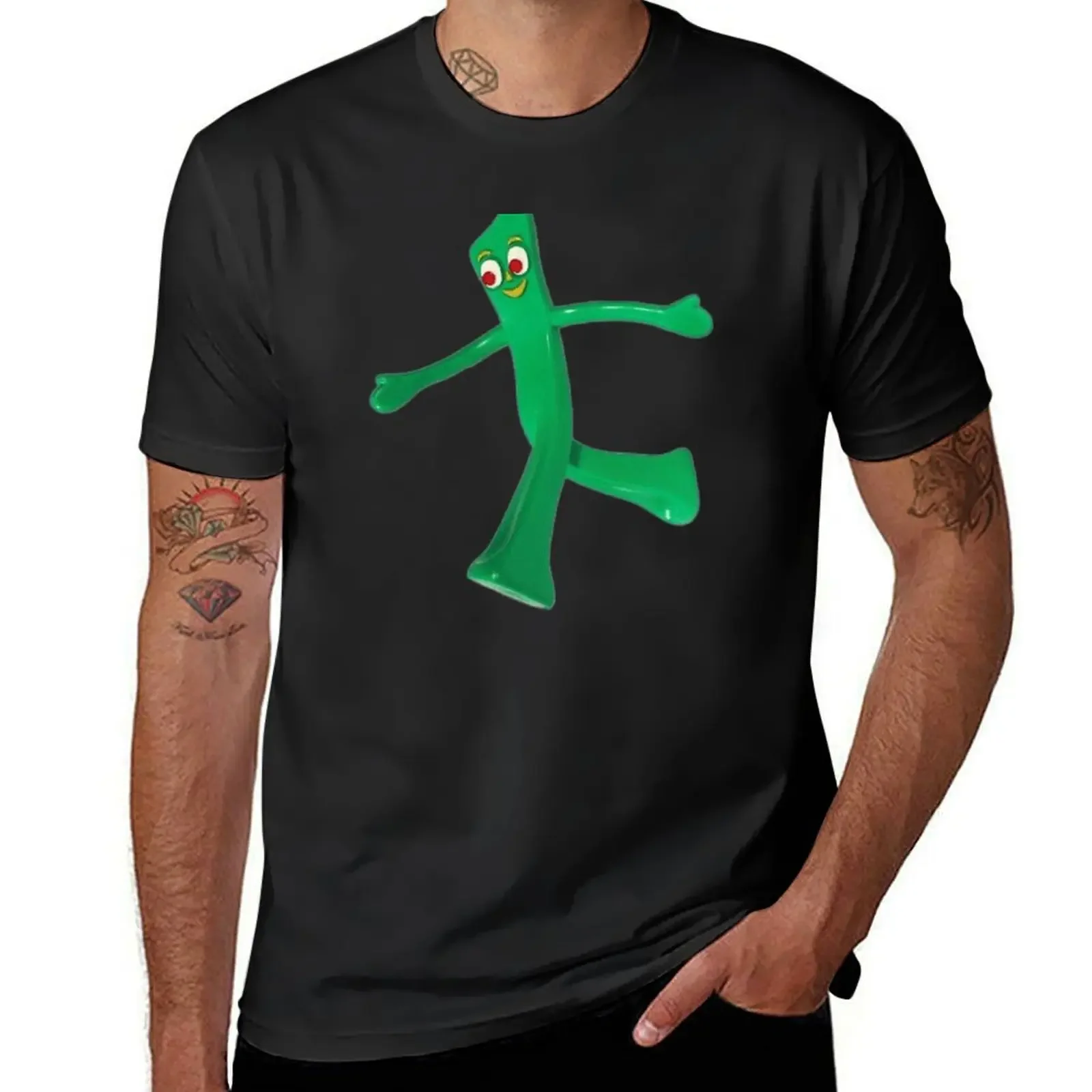 

Gumby T-Shirt Funny t-shirts street wear summer tops t shirts men