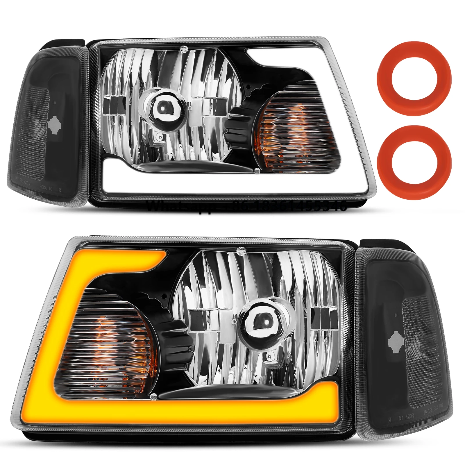 

High Beam Turn Signal External Day Running Light -6L5Z13008AA 6L5Z13008BA 6L5Z15A201BA for 2001-2011