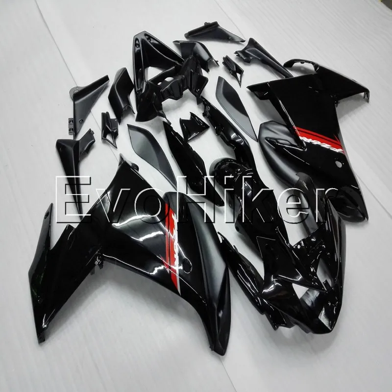 

Full fairing kits for FZ6 FZ6R 2009 2010 black FZ6 FZ 6R 09 10 ABS Plastic Bodywork Set