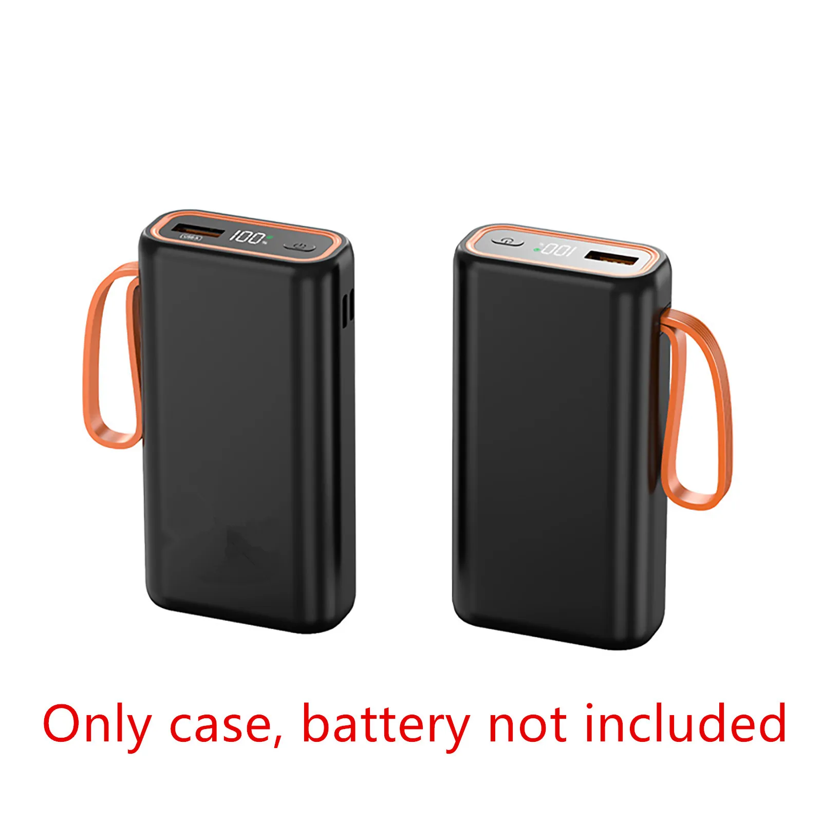 2*21700 DIY Power Bank Case Super Fast Charging External Battey Charger Shell Welded With LCD Digital Display For Smartphone New