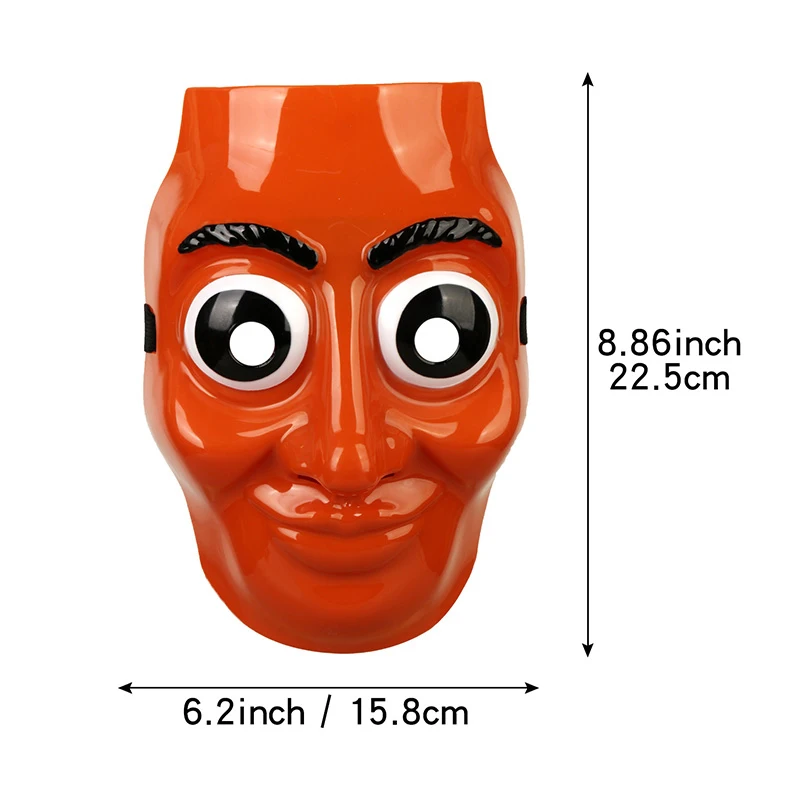 الدعائم الإيطالية Brainrot تأثيري تونغ تونغ صحور هالوين قناع الوجه أقنعة الحفلات لعبة أنيمي تأثيري مهرجان ديكور مضحك زي