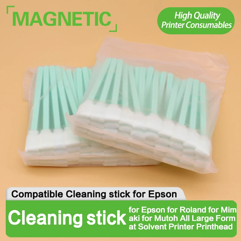 NEW Cleaning stick Sponge sticks for Epson for Roland for Mimaki for Mutoh All Large Format Solvent Printer Printhead