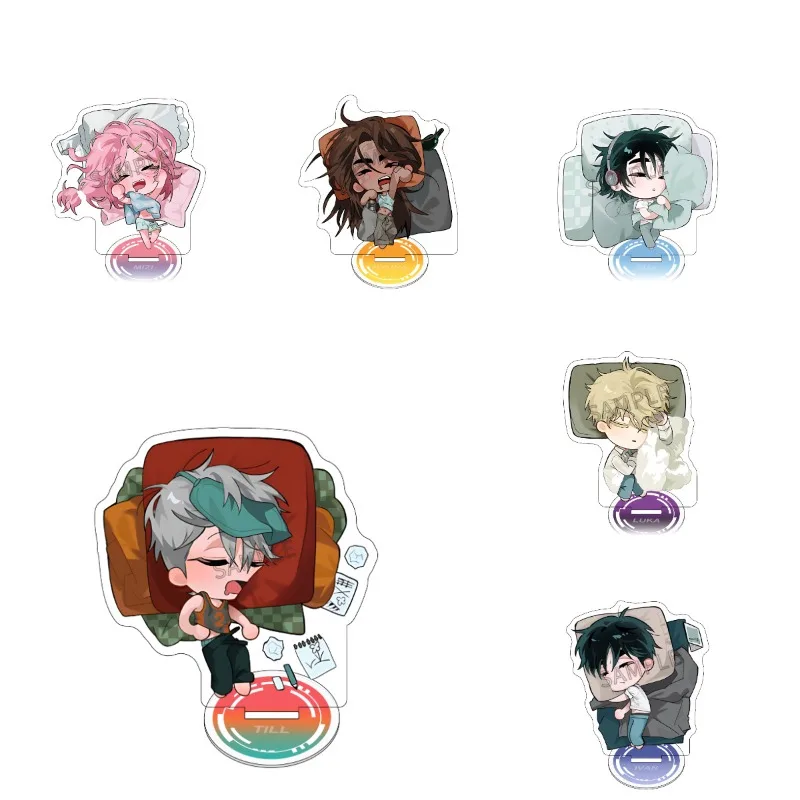 Anime Alien Stageing Peripheral Acrylic Stand Cartoon Figure IVAN LuKa Model Plate Desktop Decoration Cosplay Ornament Keychain