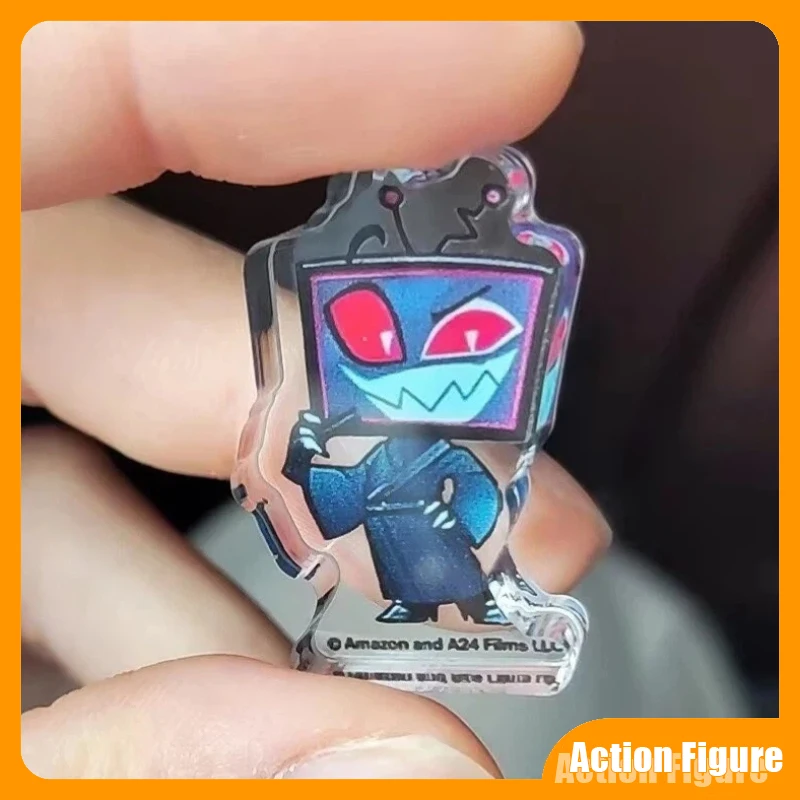 In Stock Collection Anime Hazbin Hotel Game Acrylic Figures Cosplay Ornament Stand Decor Standing Sign Christmas Festival Gifts