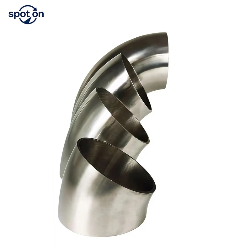 

19/25/32/38/45/51/57/63/76/89/102/108Mm 304 Stainless Steel Sanitary Weld 30/45/60/90 Degree Elbow Pipe Fitting