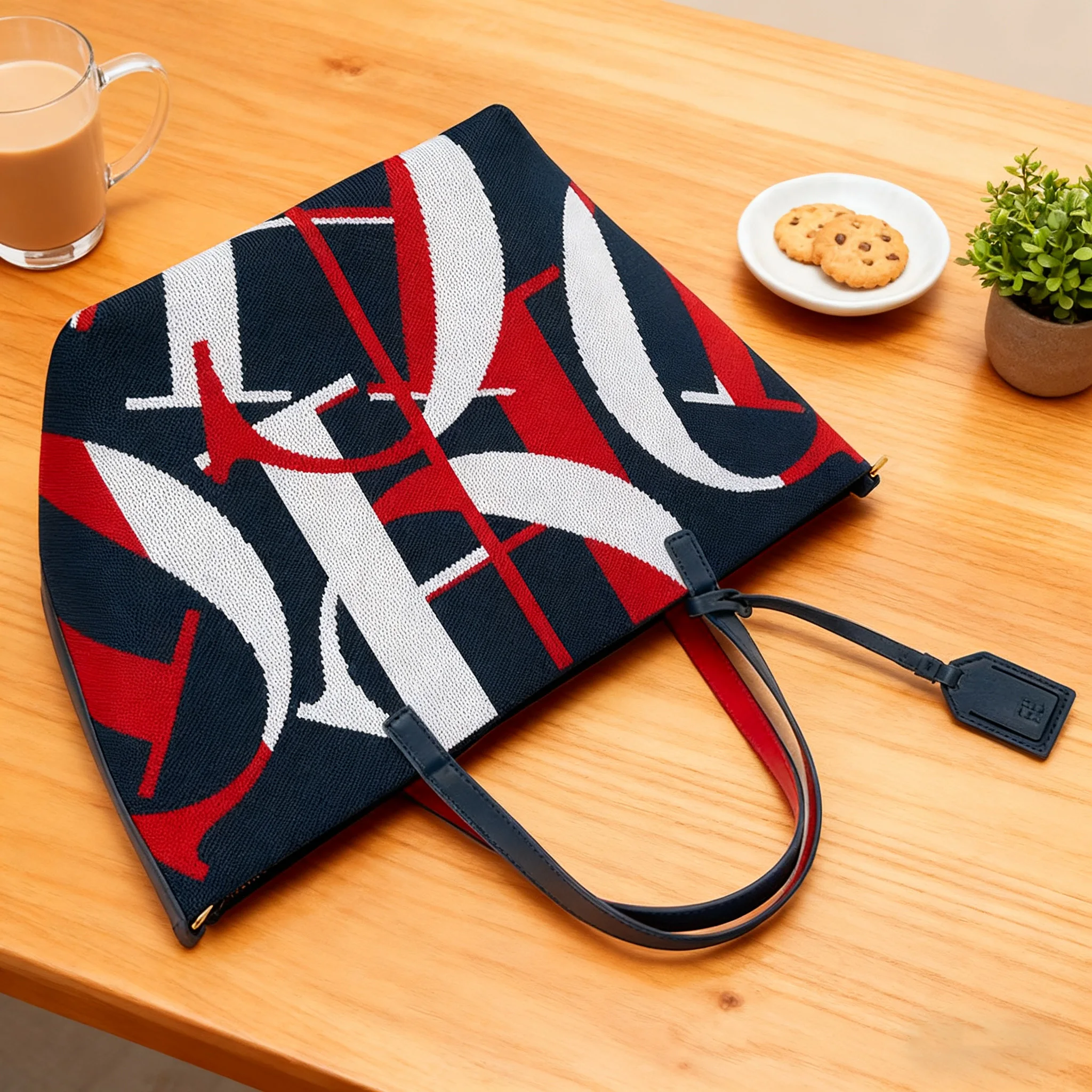 CH borsa da donna Design retrò borsa a secchiello da donna di grande capacità nuova borsa per la spesa Versatile borsa da viaggio per le vacanze al