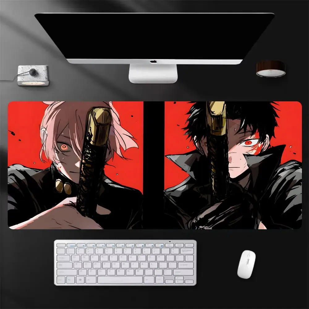 

Коврик для мыши K-Kagurabachi, большой игровой коврик для мыши с защитой по краям, утолщенный коврик для компьютерной клавиатуры, настольный коврик