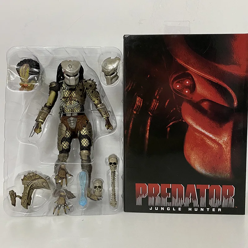 

NECA Jungle Hunter Predator Alien Action Figure Collection Doll Model Toy Bookshelf Brinquedos