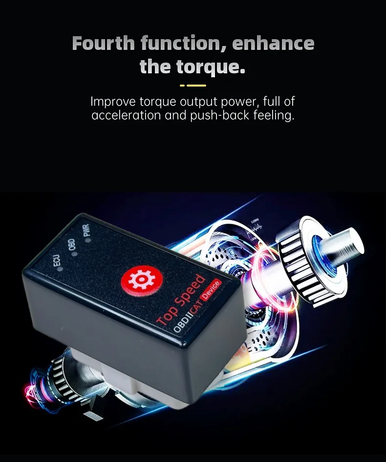 HK-V2 OBD2 Chip-Tuning-Box-Tool Neu PRO/Ultimate Leistungs- und Drehmomentsteigerung für Benzin- & Dieselfahrzeuge OBD2 Auto-Tuning-Tool Power Box – Detail 8