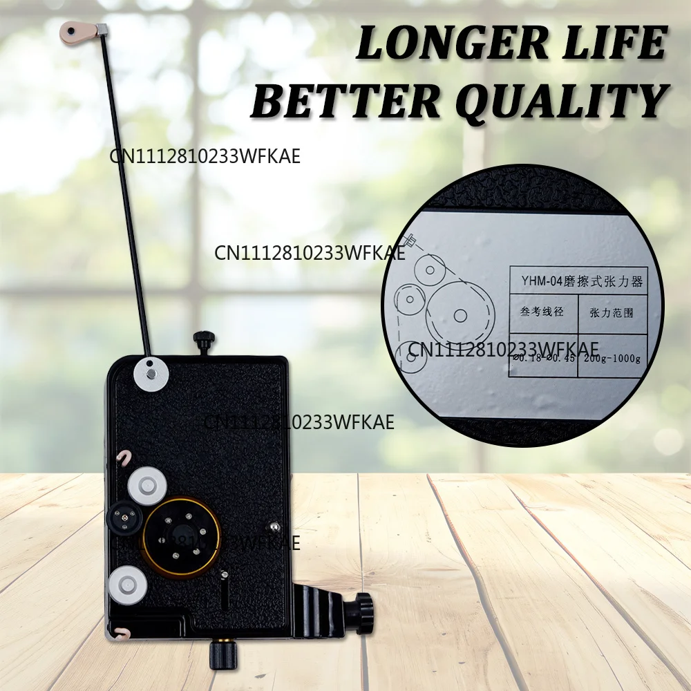 Mechanical Damping Tensor Tensioner Tension Controller For Coil Winder Winding Machine Use Different Wire Diameter