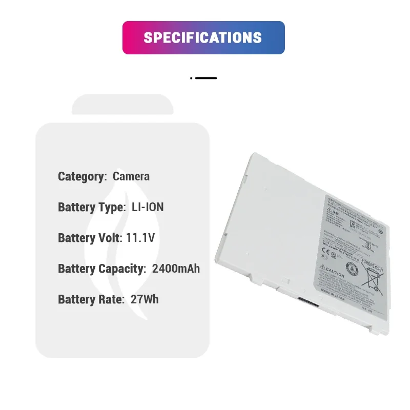 Revolbat 11.1V 2400mAh LB-1A Replacement Lithium Ion Pack for CXDI-70C CXDI-701G CXDI-501C Series Wireless Detectors