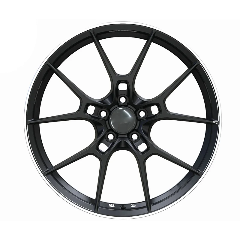 

Hot Sale 18-21 Inch 5x112 114.3 Carbon Rim 21 Inch Forged Wheels in Hyper Black Finish Custom Fit for