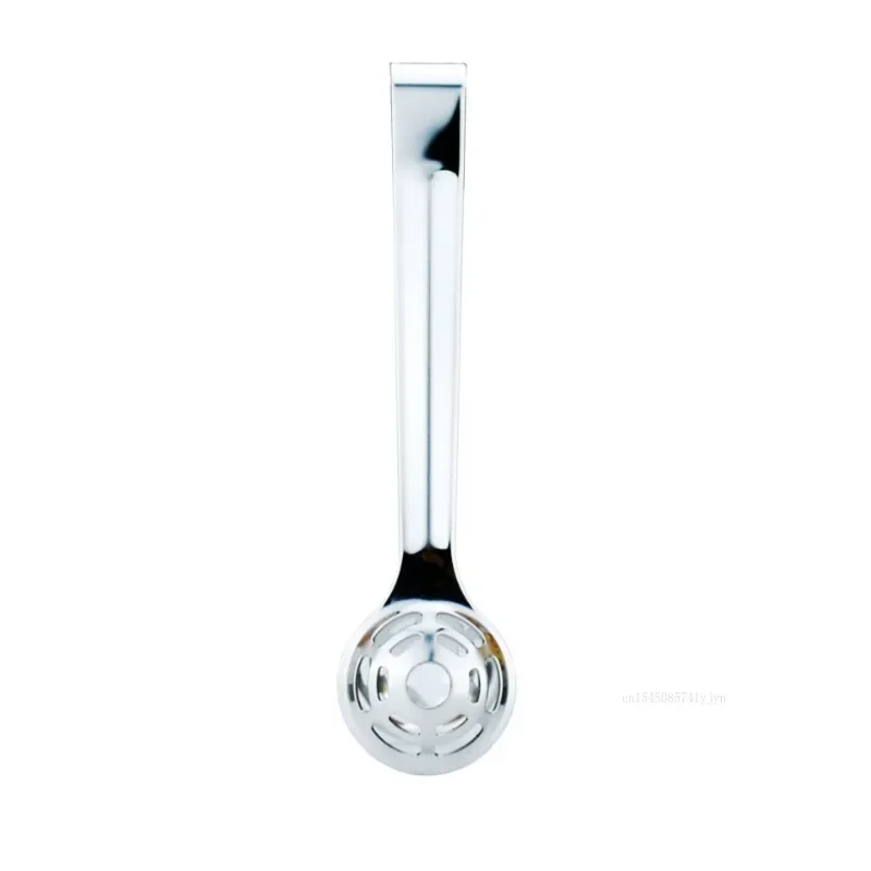 

Silicone Head Ice Clip Food Bread Clamp Heat-Resistant Food Tongs Non-Slip BPA Free Mini Serving Food Clamp Sugar Ice Cube Tongs