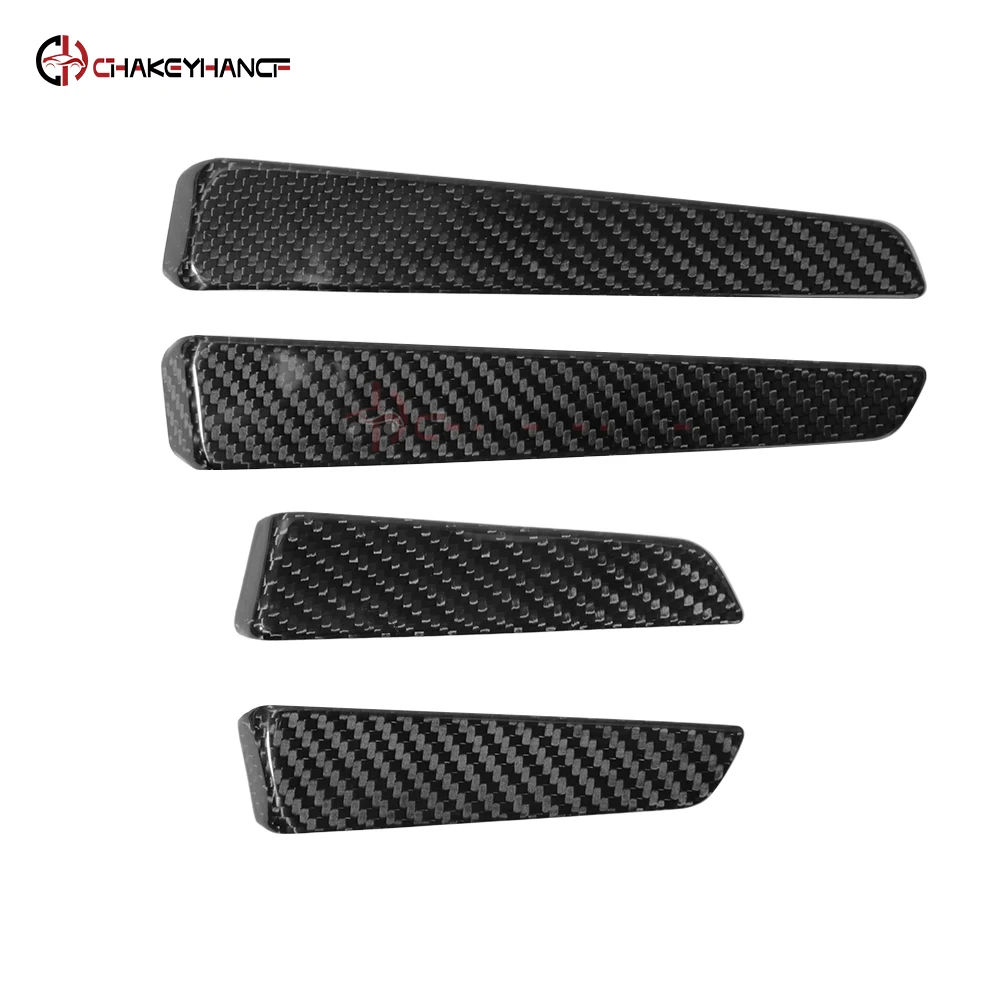 

Углеродное волокно, декоративные полоски для дверной панели автомобиля, наклейки, наклейки, аксессуары для интерьера для Audi A3 S3 8Y 2021 2022 2023